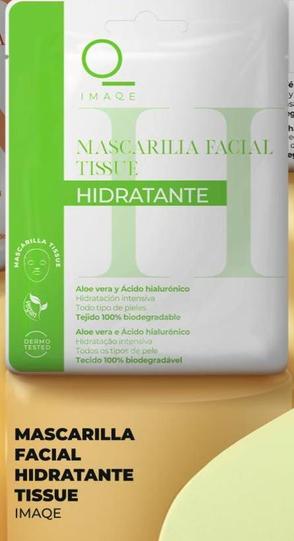 Oferta de Imaqe - Mascarilla Facial Hidratante Tissue en Dia