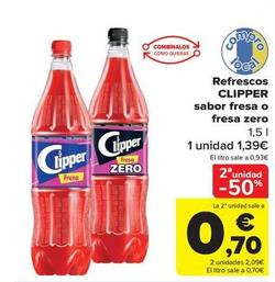 Oferta de Refrescos por 1,39€ en Carrefour