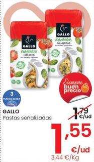Oferta de Gallo - Pastas por 1,55€ en Eroski