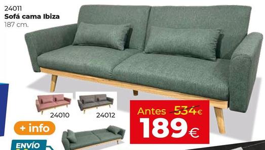 Oferta de Sofá cama por 189€ en Ahorro Total