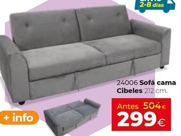Oferta de Sofá cama por 299€ en Ahorro Total