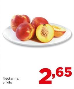 Oferta de Nectarinas por 2,65€ en Alimerka