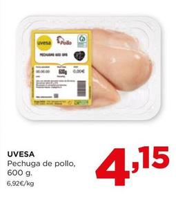 Oferta de Ufesa - Pechuga De Pollo por 4,15€ en Alimerka