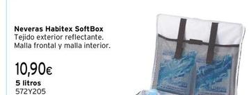 Oferta de Habitex - Neveras Softbox 5 Litros por 10,9€ en Cadena88