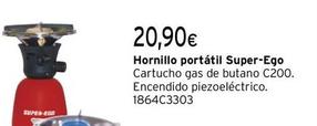 Oferta de Hornillo Portátil Super-Ego  por 20,9€ en Cadena88