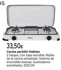 Oferta de Habitex - Cocina Portatil por 33,5€ en Cadena88