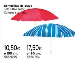 Oferta de Sombrillas de Playa  por 17,5€ en Cadena88
