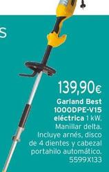 Oferta de Garland - Best 1000DPE-V15 por 139,9€ en Cadena88