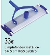 Oferta de PQS - Limpiafondos Metalico por 33€ en Cadena88