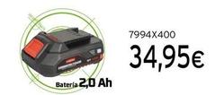 Oferta de Bateria 2,0 Ah por 34,95€ en Cadena88