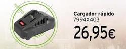 Oferta de Cargador Rápido  por 26,95€ en Cadena88