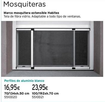 Oferta de Habitex - Marco Mosquitera Extensible por 16,95€ en Cadena88