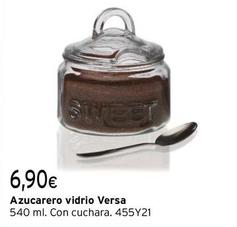 Oferta de Azucarero Vidrio Versa  por 6,9€ en Cadena88