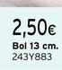 Oferta de Bol 13cm por 2,5€ en Cadena88