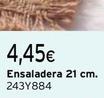 Oferta de  Ensaladera 21 cm por 4,45€ en Cadena88