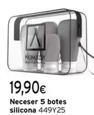 Oferta de Neceser 5 Botes Silicona por 19,9€ en Cadena88