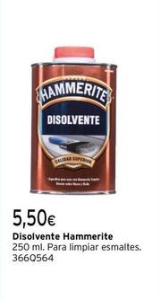 Oferta de Hammerite - Disolvente por 5,5€ en Cadena88