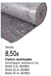 Oferta de Fieltro Reutilizable  por 8,5€ en Cadena88