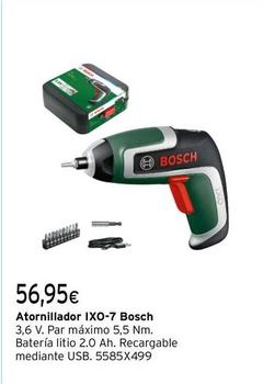 Oferta de Bosch - Atornillador IXO-7  por 56,95€ en Cadena88