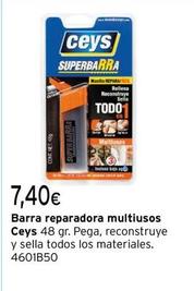 Oferta de Ceys - Barra Reparadora Multiusos por 7,4€ en Cadena88