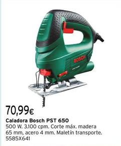 Oferta de Bosch - Caladora PST 650 por 70,99€ en Cadena88