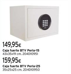 Oferta de Caja Fuerte BTV Perla-15 por 149,95€ en Cadena88