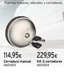 Oferta de Cerradura por 229,95€ en Cadena88