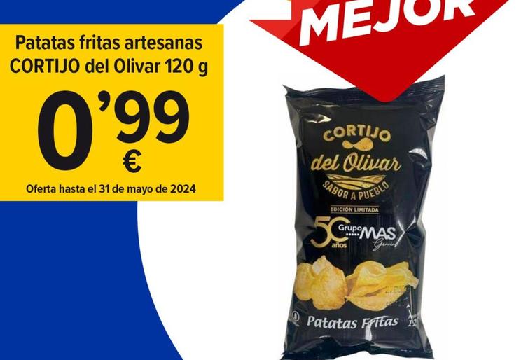 Oferta de Patatas fritas por 0,99€ en Cash Fresh
