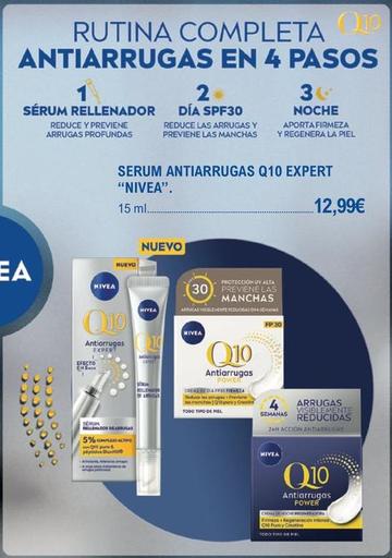 Oferta de Nivea - Serum Antiarrugas Q10 Expert por 12,99€ en E.Leclerc