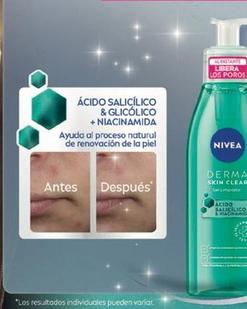 Oferta de Nivea - Gel Limpiador Facial Derma Skin Clear por 6,25€ en E.Leclerc