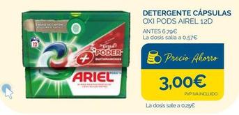 Oferta de Detergente en cápsulas por 3€ en Supermercados La Despensa