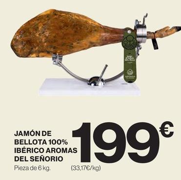 Oferta de Jamón de bellota por 199€ en El Corte Inglés