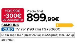 Oferta de Televisor  por 899,99€ en Costco