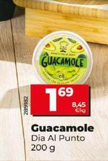 Oferta de Dia Al Punto - Guacamole por 1,69€ en Dia