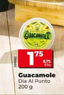 Oferta de Dia Al Punto - Guacamole por 1,75€ en Dia