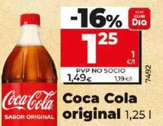 Oferta de Coca-Cola - Original  por 1,25€ en Dia