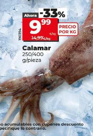 Oferta de Calamar por 9,99€ en Dia
