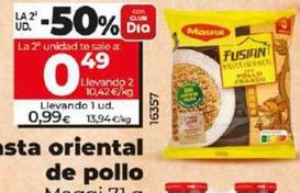 Oferta de Maggi - Pasta Oriental De Pollo por 0,99€ en Dia