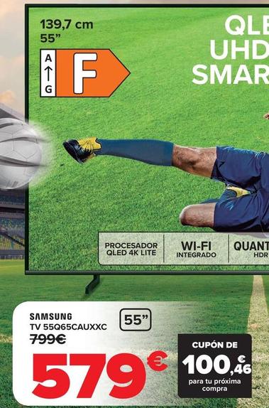 Oferta de Samsung - Tv 55Q65Cauxxc por 579€ en Carrefour