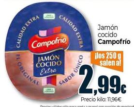 Oferta de Campofrío - Jamón Cocido por 2,99€ en Unide Market