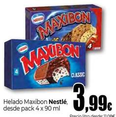 Oferta de Nestlé - Helado Maxibon por 3,99€ en Unide Market