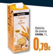 Oferta de Unide - Bebida De Avena por 0,79€ en Unide Market