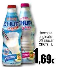 Oferta de Chufi - Horchata Original O 0% Azúcar por 1,69€ en Unide Supermercados