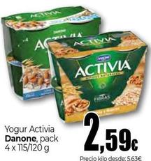 Oferta de Danone - Yogur Activia por 2,59€ en Unide Supermercados