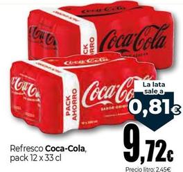 Oferta de Coca-Cola - Refresco por 9,72€ en Unide Supermercados