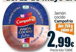Oferta de Campofrío - Jamón Cocido por 2,99€ en Unide Supermercados