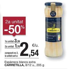 Oferta de Carretilla - Espàrrecs Blancs Extra por 3,39€ en BonpreuEsclat