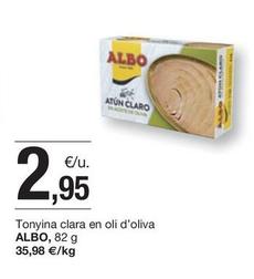 Oferta de Atún en aceite de oliva por 2,95€ en BonpreuEsclat