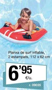 Oferta de Tabla de surf infantil por 6,95€ en BonpreuEsclat