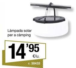 Oferta de Lámpara de camping por 14,95€ en BonpreuEsclat